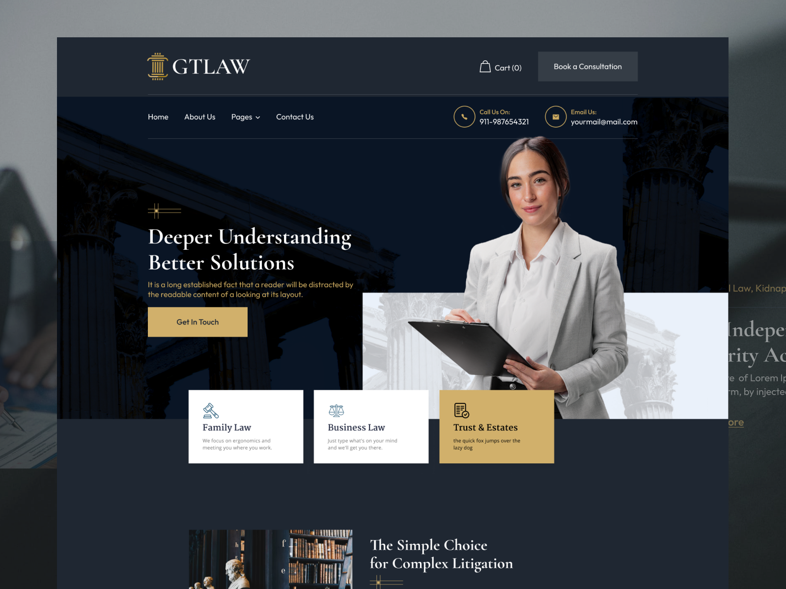 Lawyer Website Design Services Company