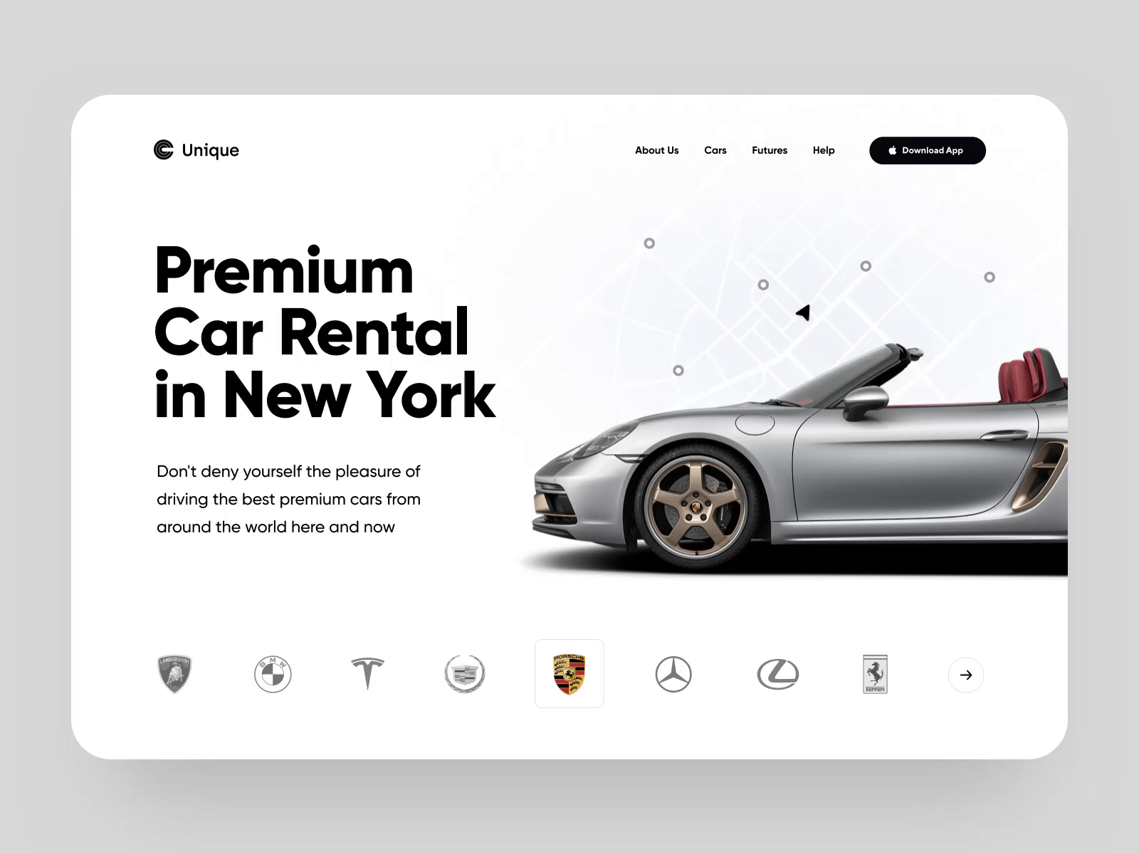 Car Rental Website Design Services