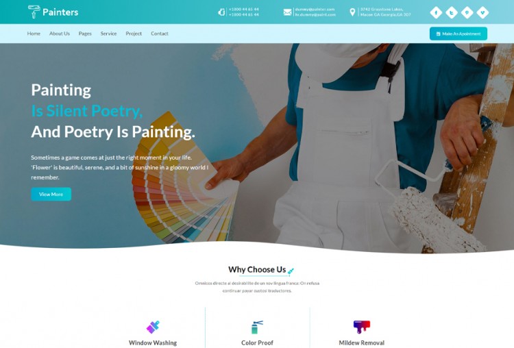 Painter Website Design Services