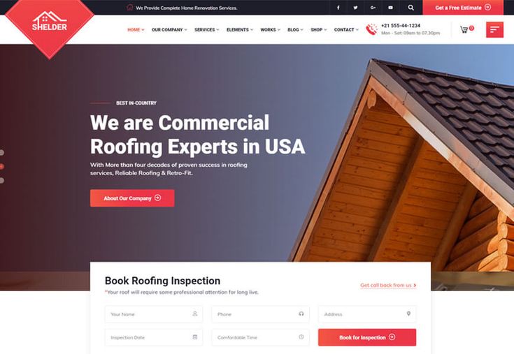 Roofing Website Design Services