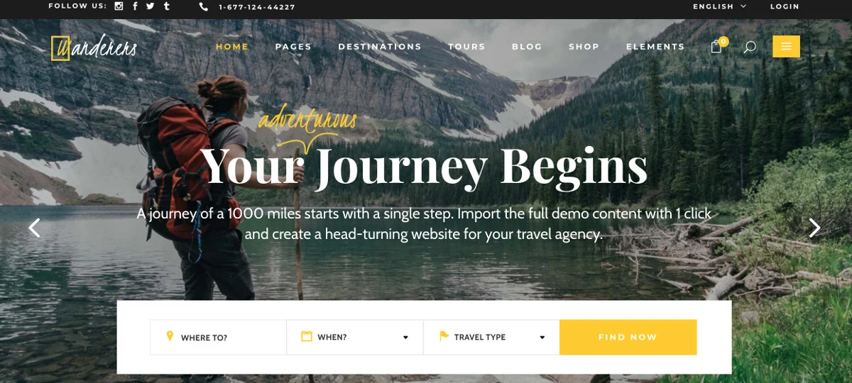 Travel Website Design Services