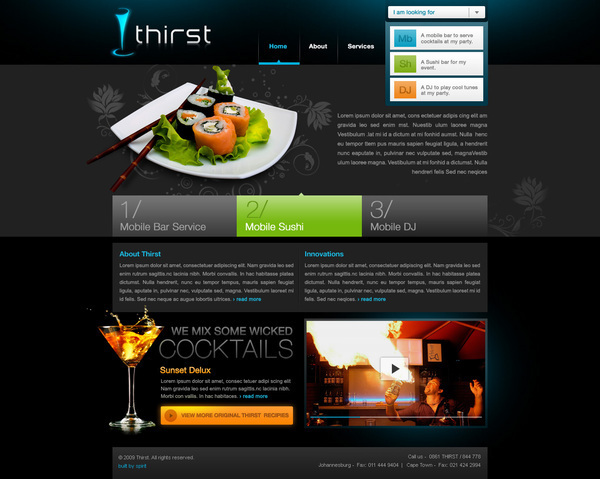 Bar Website Design Services