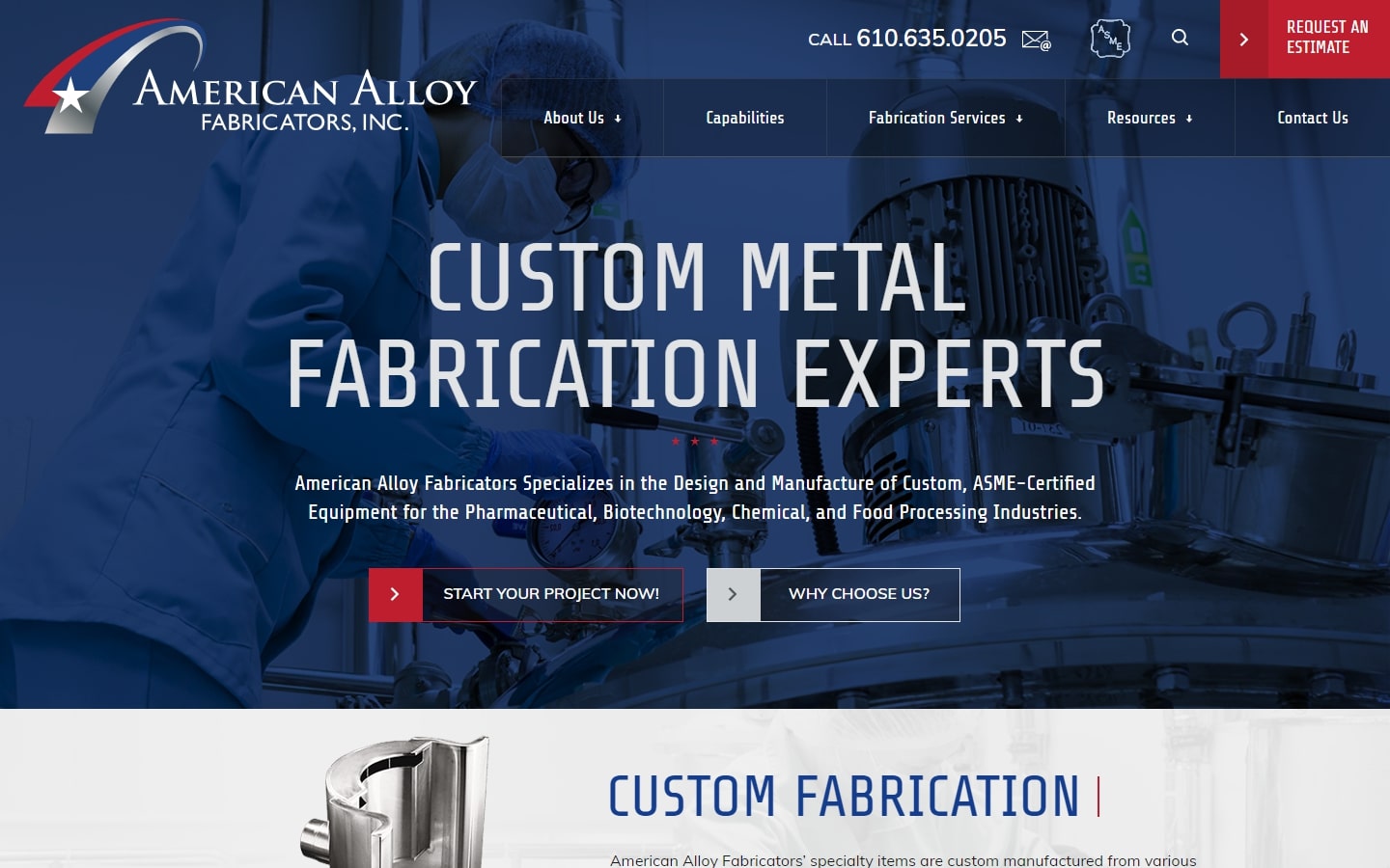 Manufacturing Website Design Services company