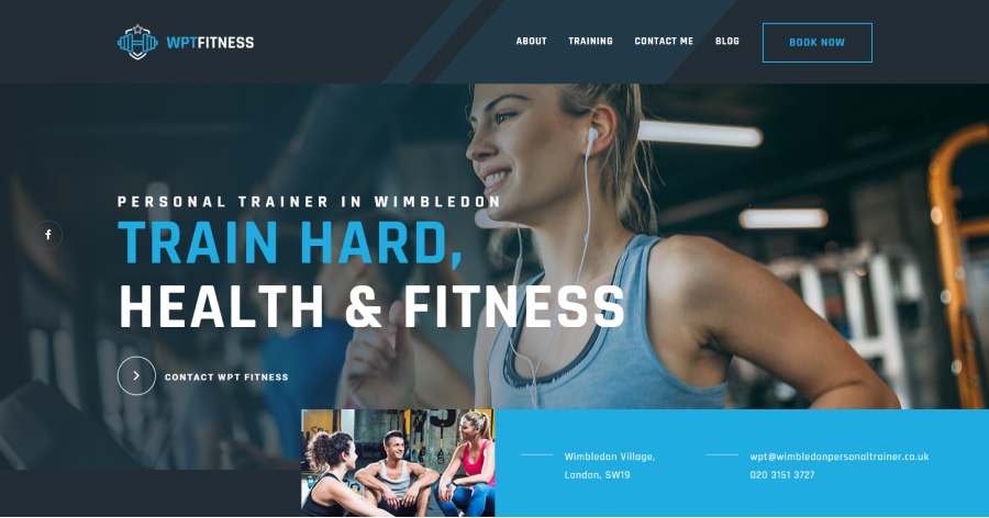 Fitness Website Design Services