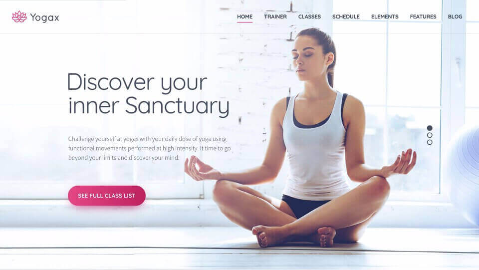 Yoga Website Design Services