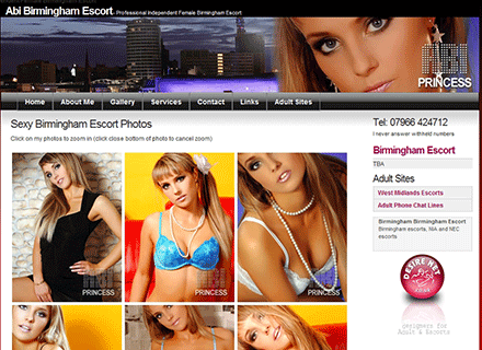 Escort Website Design Services