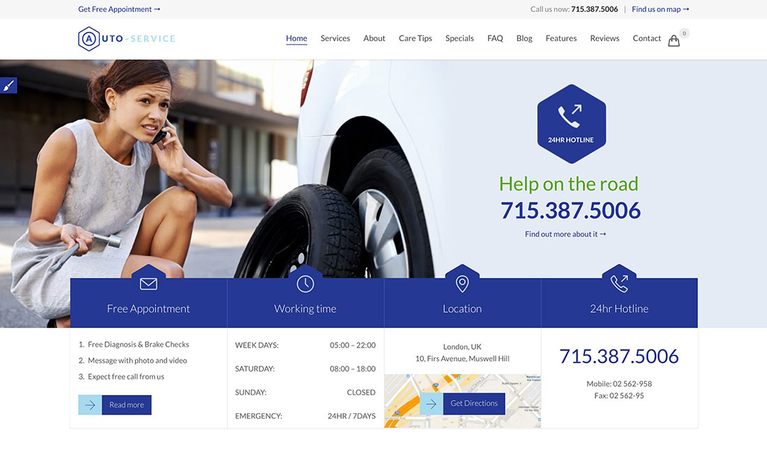 Mechanic Website Design Services