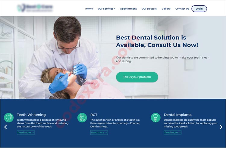 Dentist Website Design Services Company