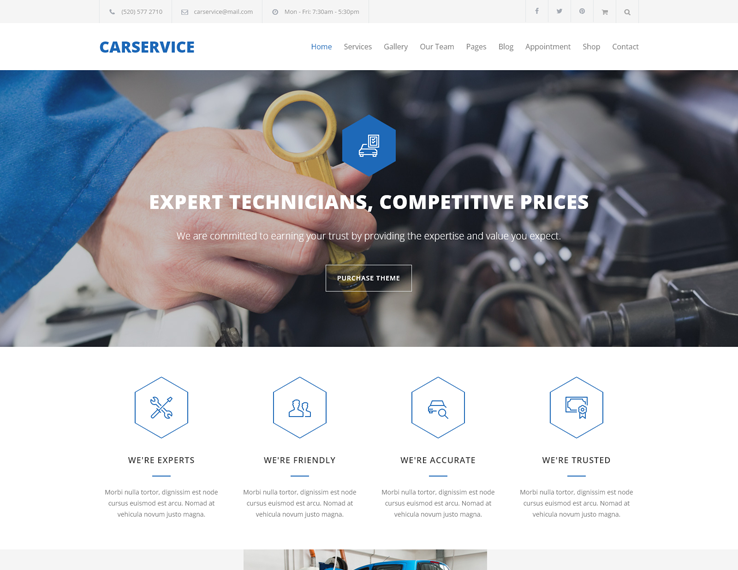 Mechanic Website Design Services