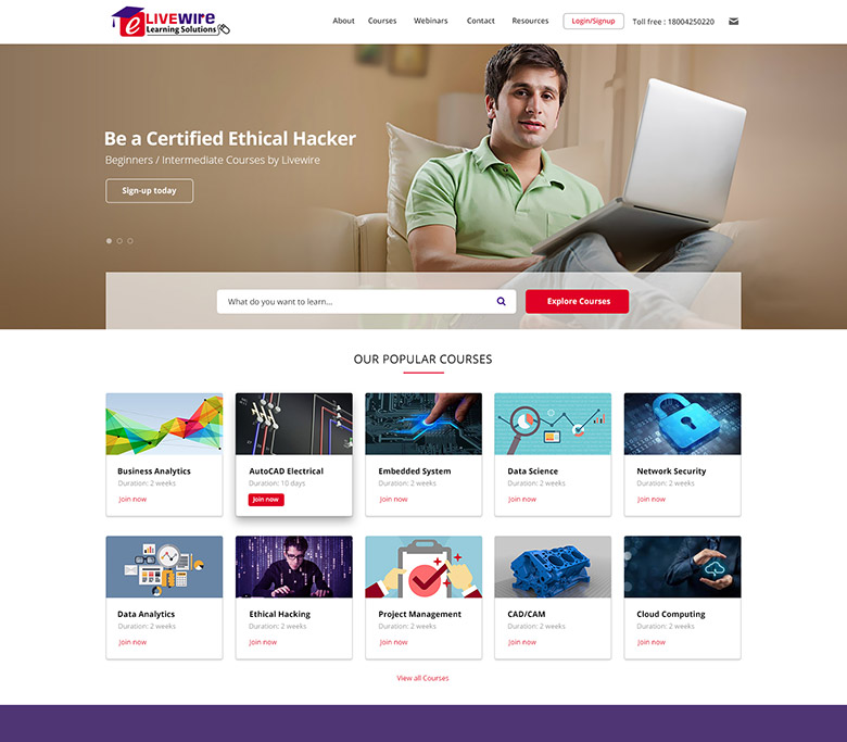 Education Website Design Services