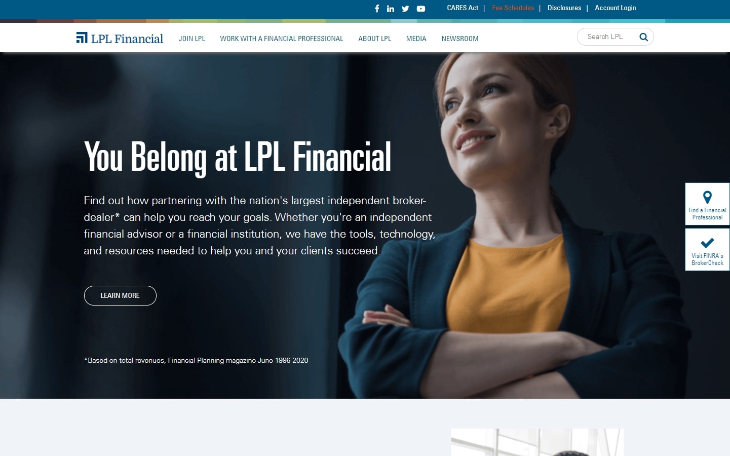 Financial Advisor Website Design