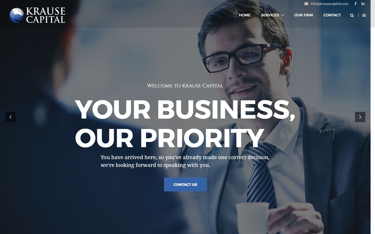 Financial Advisor Website Design Services