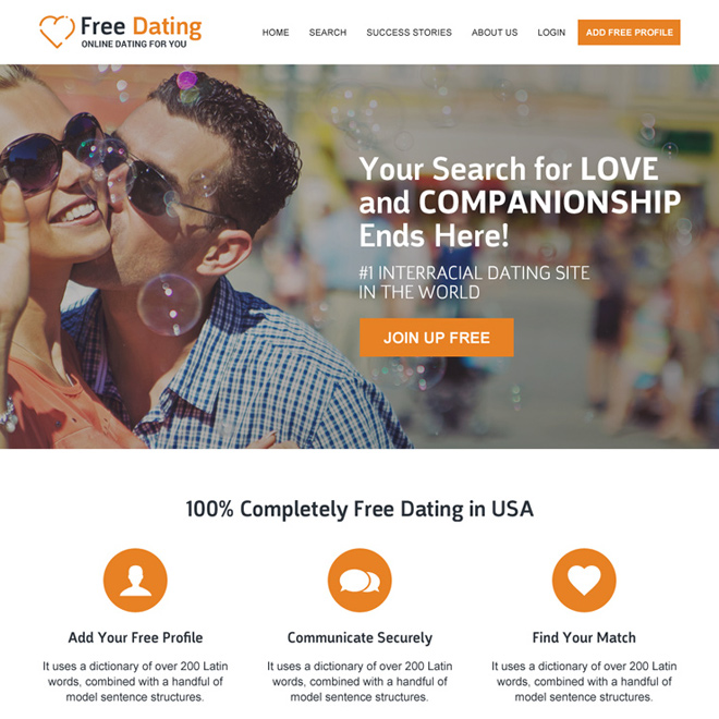 Dating Website Design Services Company