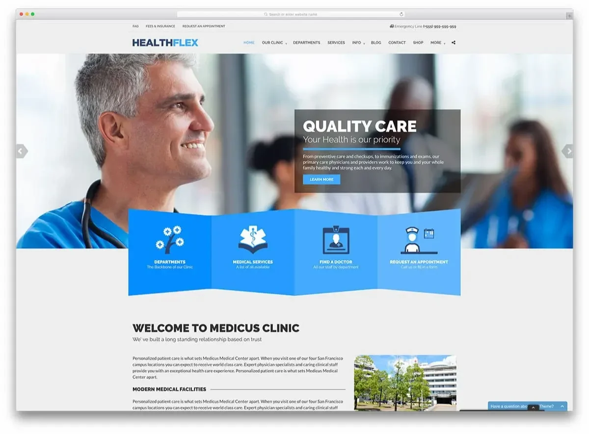 Health Care Website Design Services Company