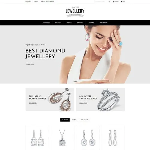 Jewelry Website Design Services