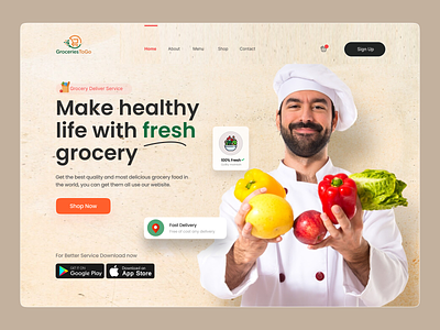 Grocery Website Design Services