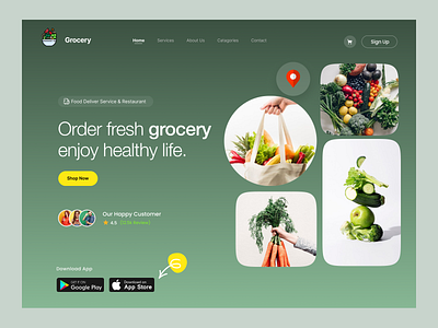 Grocery Website Design Services