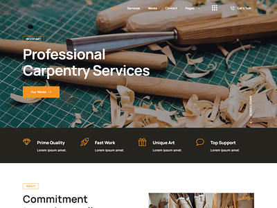 Carpenter Website Design Services