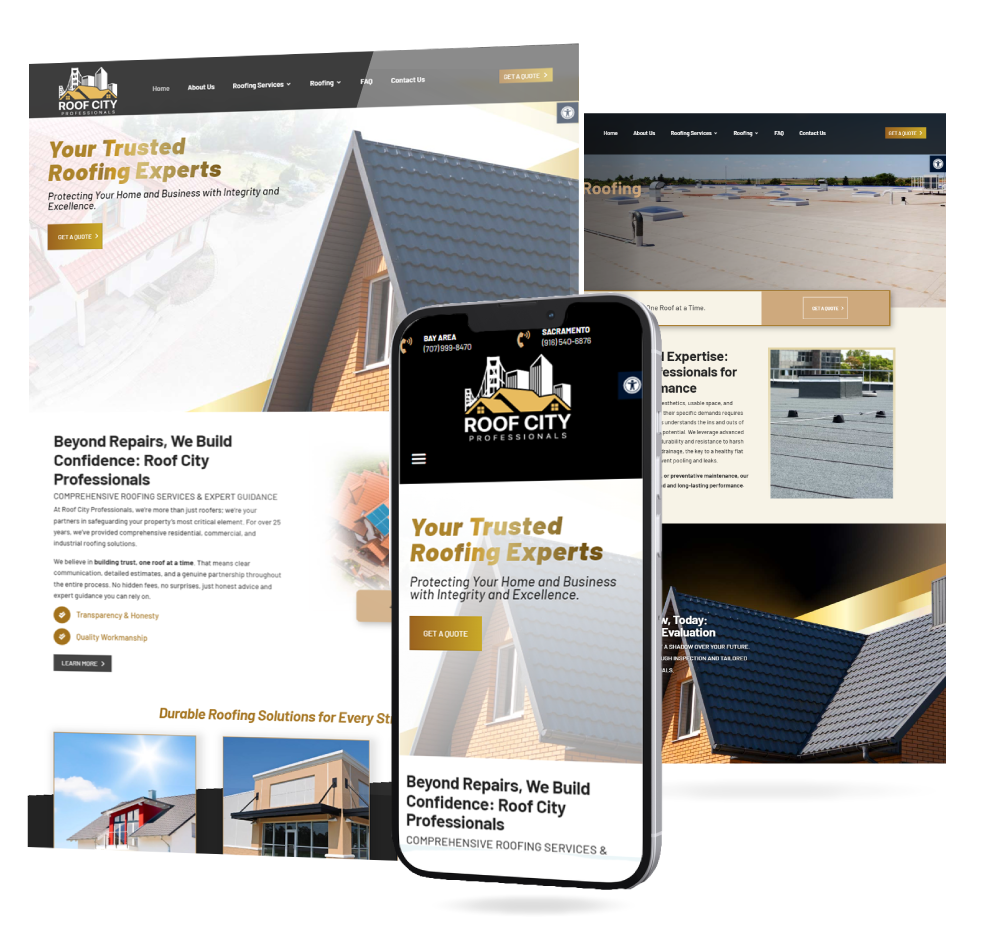 Roofing Website Design Services