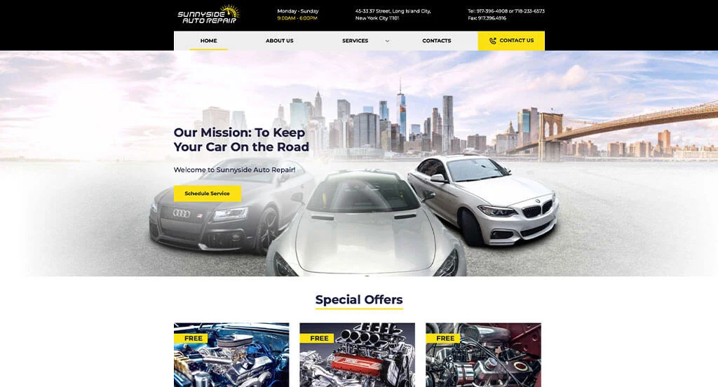 Automotive Website Design Services