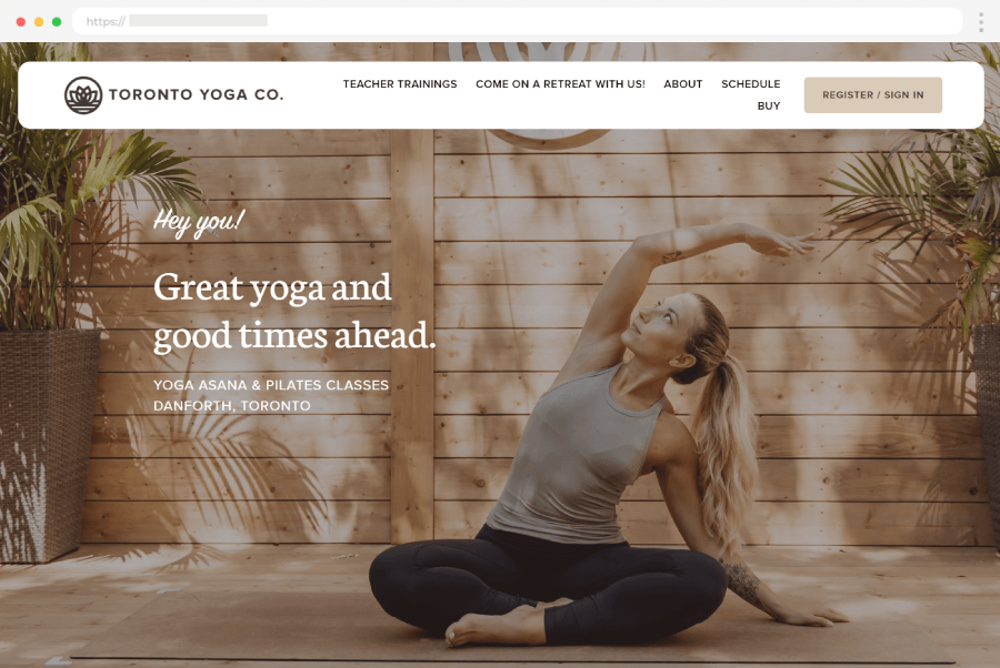 Yoga Website Design